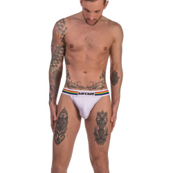 Barcode Berlin Jockstrap Barcode Pride Blanc